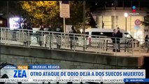 Se registra ataque de odio en Bruselas, Bélgica