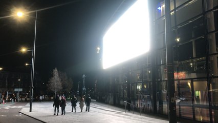 Locals react to ‘horrendously bright’ LED sign outside Edinburgh OMNi Centre