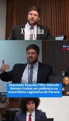 Deputado Requião Filho defende Renato Freitas em polêmica na Assembleia Legislativa do Paraná