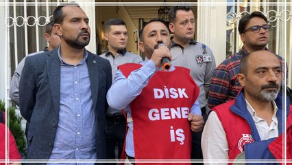 İzmir'de İşçiler Tunç Soyer'in Kapısında Eylem Yaptı