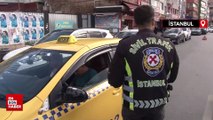 Kadıköy'de ceza kesilen taksiciden polise hakaret: Haram zıkkım olsun