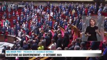 Attaque à Arras: Regardez les députés observer une minute de silence à l'Assemblée nationale en hommage à Dominique Bernard mais aussi à Samuel Paty