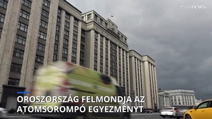 Oroszország felmondja az atomcsend-egyezményt, a Duma alsóháza megszavazta