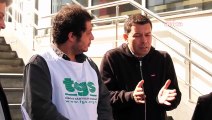 Gazeteciler Cemiyeti, Sputnik Türkiye'deki grevde gazetecilere destek ziyaretinde bulundu