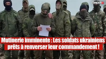 Armée ukrainienne en faillite : les soldats se révoltent contre leur supérieur.