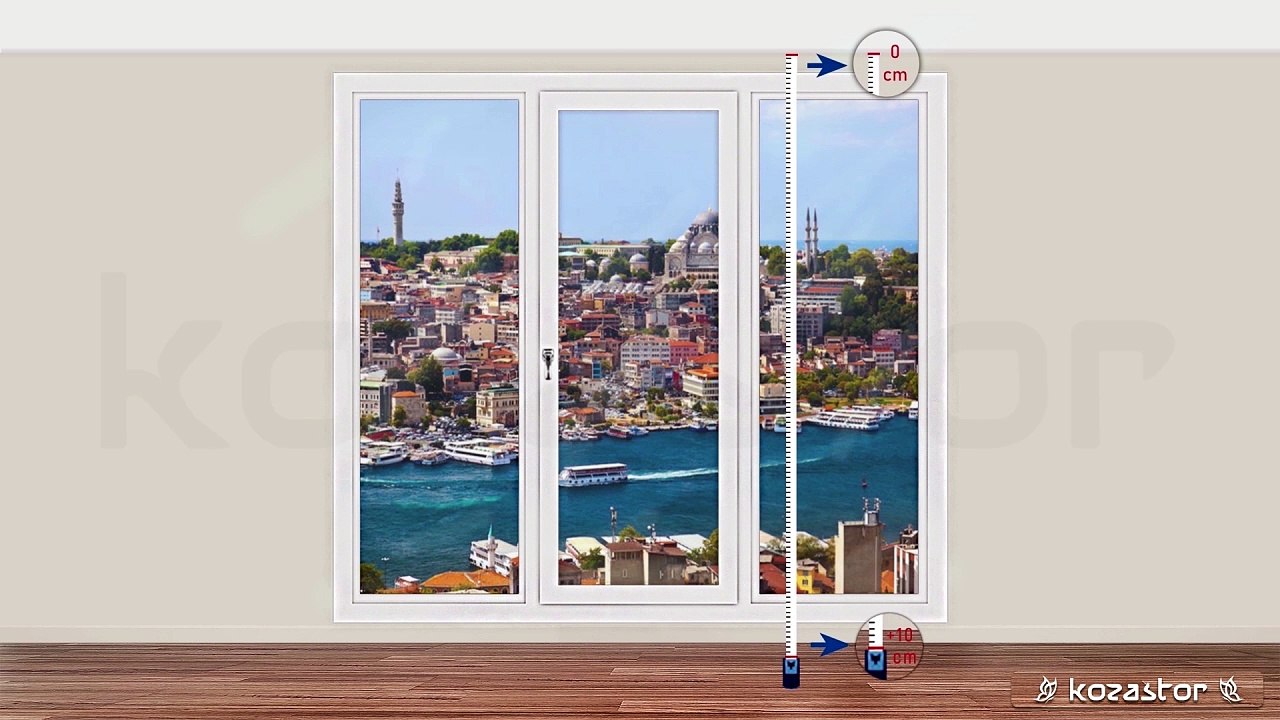 Zebra Perde Ölçüsü Nasıl Alınır ?