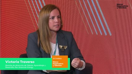 #CronistaTalento - Mano a Mano con Victoria Traverso, Gerente de Atracción de Talento, Aprendizaje y Desarrollo Pan American Energy