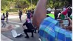 Clashes as Pro-Palestine and Pro-Israel Protesters Rally in Los Angeles