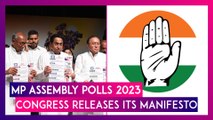 MP Assembly Polls 2023: Congress Releases Manifesto, Promises Rs 25 Lakh Health Insurance Cover