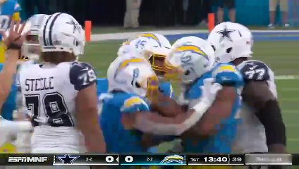 Dallas Cowboys vs Los Angeles Chargers 2023 Week 6