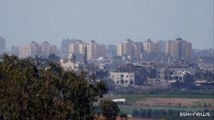 Gli attacchi aerei israeliani e i razzi di Hamas ripresi da Sderot