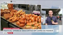 Dia do pão: Festival oferece descontos em cafés da manhã