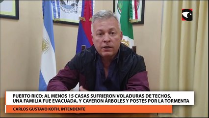 Puerto Rico Al Menos 15 Casas Sufrieron Voladuras De Techos, Una Familia Fue Evacuada, Y Cayeron Árboles Y Postes Por La Tormenta