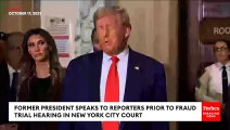 BREAKING NEWS: Trump Explodes On New York AG Letitia James As NYC Civil Fraud Trial Resumes, Calls Her 'Radical Lunatic'