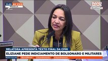 Eliziane pede indiciamento de Bolsonaro e militares