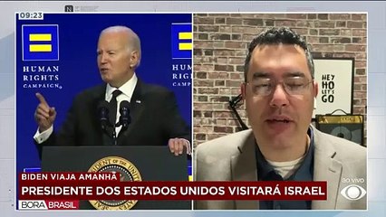 Joe Biden visitará Israel e Jordânia