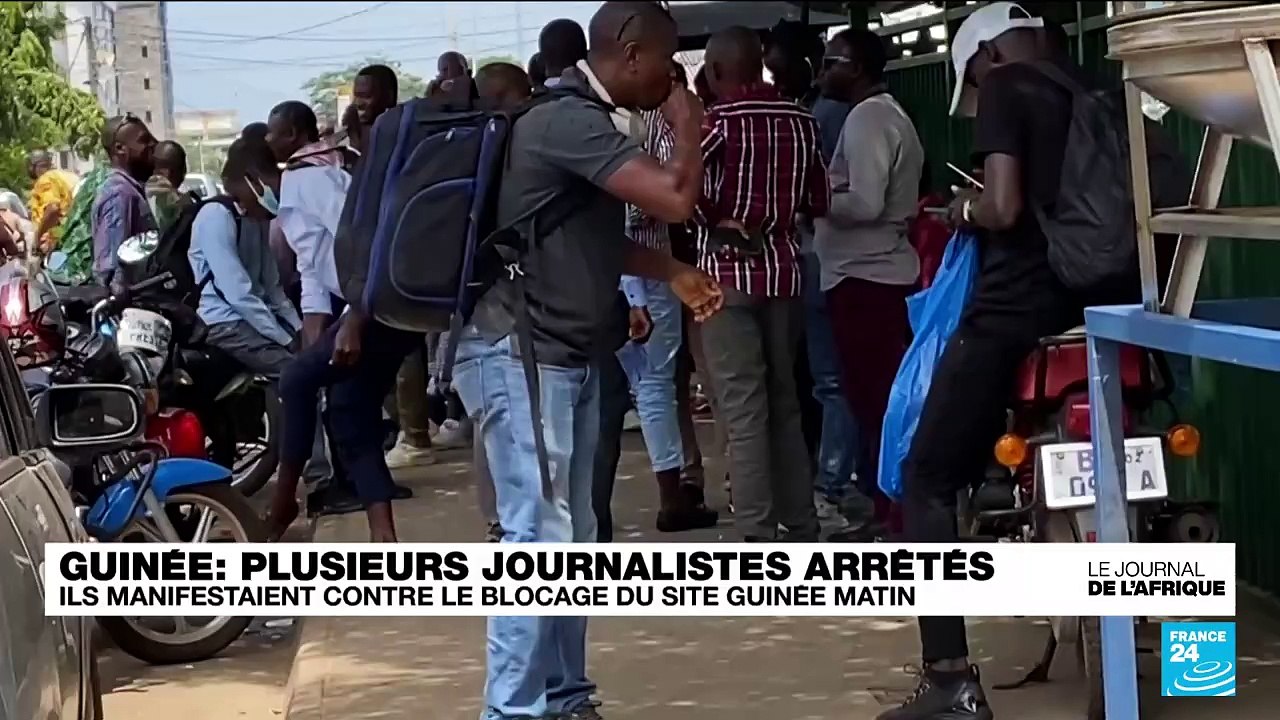 Guinée : plusieurs journalistes arrêtés dans une manifestation contre la censure