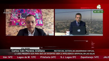 Carlos Iván Moreno habla sobre UdeG presenta la guía docente para el uso de la inteligencia artificial