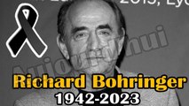 16h50:Richard Bohringer est décédé à son domicile cet après-midi:sa fille Romane donne des nouvelles