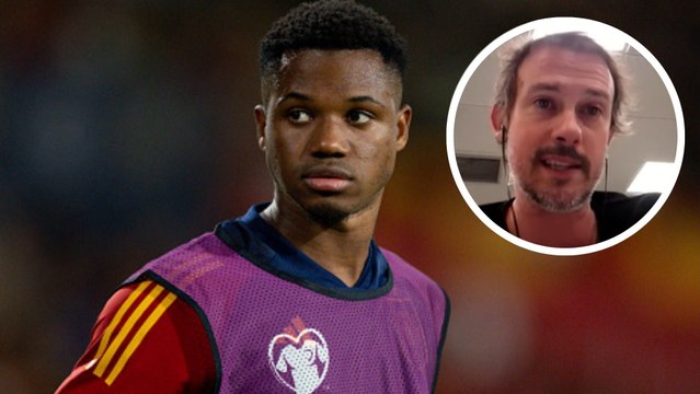 “No le estamos haciendo ningún favor a Ansu Fati llevándole a la Selección”