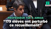 Hommage à Dominique Bernard : selon Attal, il y a eu « 179 saisines » du procureur pour des incidents
