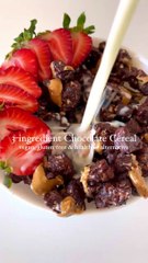 3-ingredient Chocolate Cereal Inspired by the Viral Rice Cake Trend