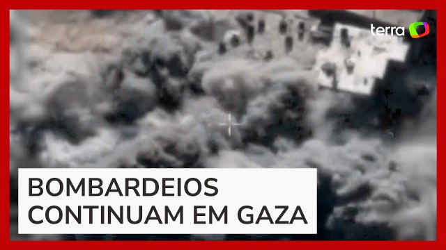 Israel divulga novas imagens de ataques a alvos do Hamas na Faixa de Gaza