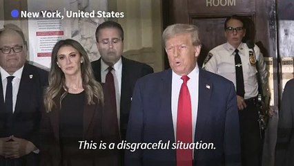 Back in New York court, Trump slams 'disgraceful' civil fraud trial