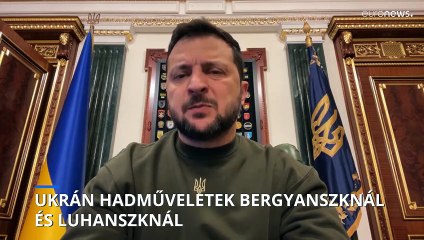 Ukrán hadműveletek délkeleten és keleten az oroszok ellen