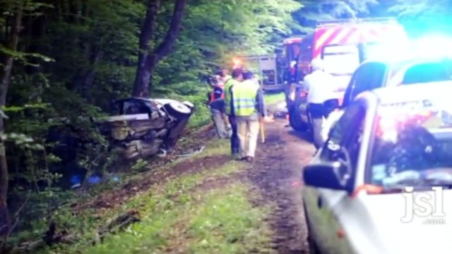 Laurent Duverne's Fatal Crash @ Rallye des Vins Mâcon 2010 (Aftermath)