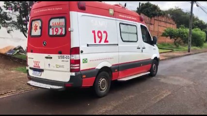 Samu socorre rapaz que não conseguia respirar devido a cânula de traqueostomia estar entupida