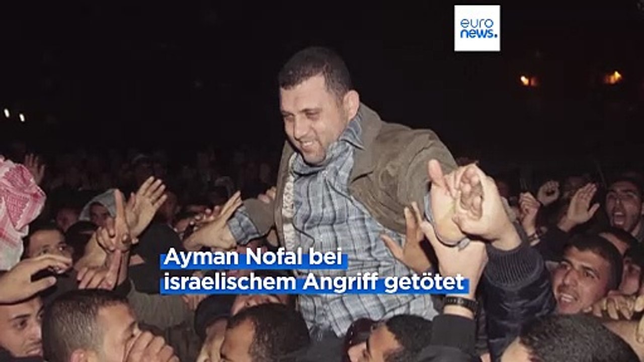 Israel meldet Tötung des hochrangigen Hamas-Mitglieds Ayman Nofal