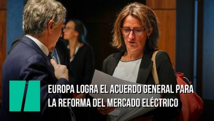 Así ha sido el momento en el que Europa logra el acuerdo general para la reforma del mercado eléctrico, con el único voto en contra de Hungría