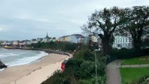 Storm Babet moves in on Tenby