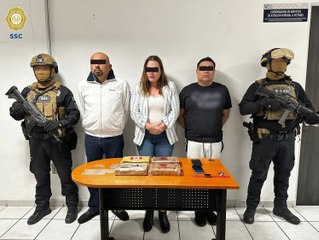 Detienen a tres personas por posesión de droga en Miguel Hidalgo, CdMx