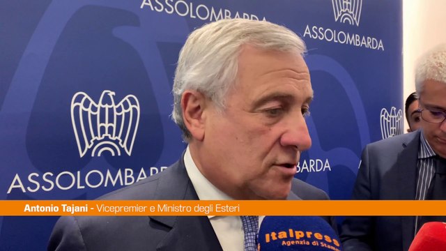 Medio Oriente, Tajani Lavoriamo per la de-escalation