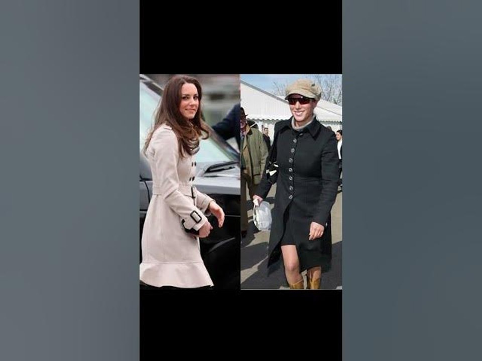 Princess kate and Zara Tindall goes undercover in fitted top