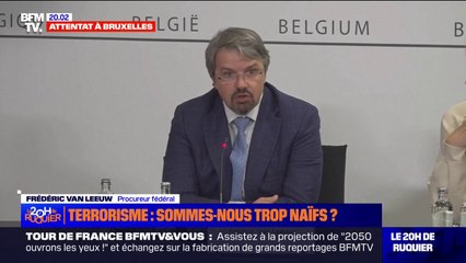 Attentat de Bruxelles: "La thèse du loup solitaire semble plus proche de la réalité" estime Frédéric Van Leeuw, procureur fédéral belge