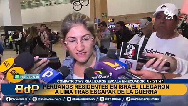 Guerra en Israel: hoy llega el último último grupo de peruanos repatriados de Ecuador