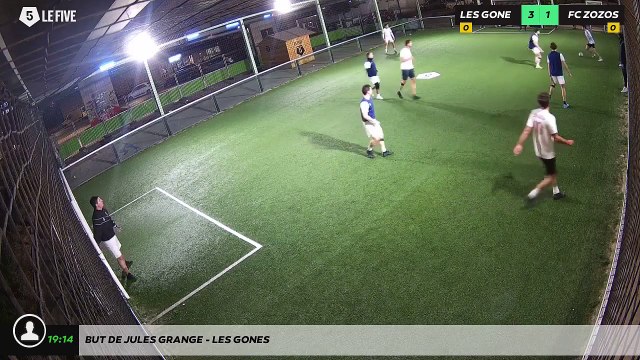 But de Jules Grange - LES GONES