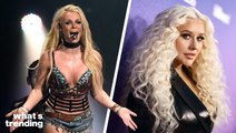 Fans Think Christina Aguilera Seems Nervous About Britney Spears Memoir