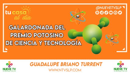 Galardonada del Premio Potosino de Ciencia y Tecnología