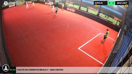 Faute de corentin BRAULT - BDG UNITED