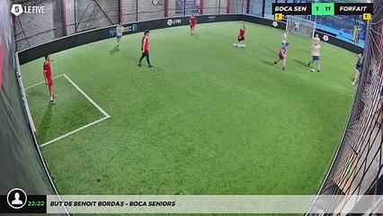 But de Benoit Bordas - BOCA SENIORS