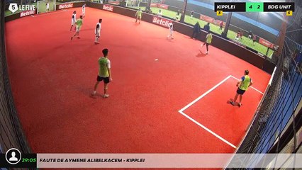 Faute de Aymene Alibelkacem - KIPPLEI