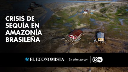 Crisis de sequía en Amazonía brasileña
