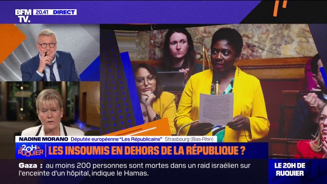 Propos de Danièle Obono sur le Hamas: Je trouve honteux qu'elle soit députée de la nation française , affirme Nadine Morano (députée européenne LR)