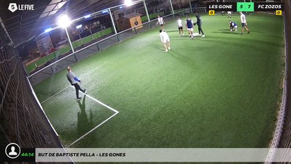 But de Baptiste Pella - LES GONES