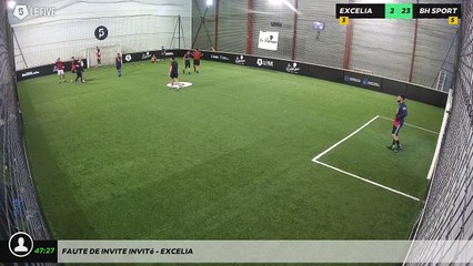 Faute de Invite Invité - EXCELIA