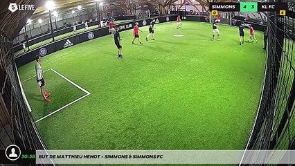 But de Matthieu HENOT - SIMMONS & SIMMONS FC